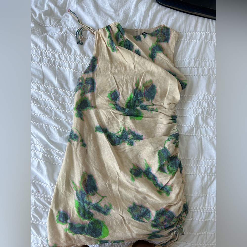 Zara Tie Dye Cinch Dress